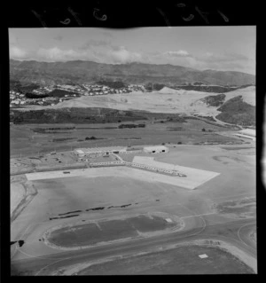 Wellington Airport including terminal and runway