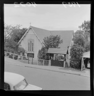 Exterior of St Barnabas' Church, Khandallah, Wellington