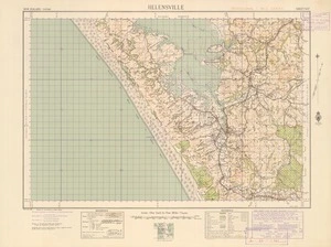Helensville [electronic resource] / compiled from plane table sketch surveys & official records by the Lands & Survey Department.