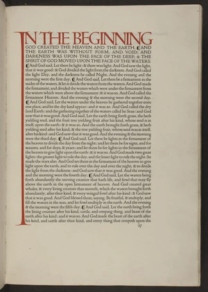 The English Bible : containing the Old Testament & the New / translated out of the original tongues by special command of His Majesty King James the First and Now reprinted with the text revised by a collation of its early and other principal editions and edited by the late Rev. F.H. Scrivener for the syndics of the University Press Cambridge.