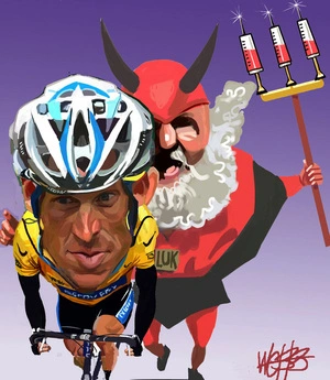 Webb, Murray, 1947- :[Lance Armstrong]. 24 August 2012