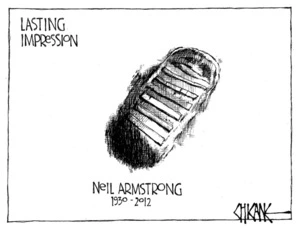 Winter, Mark 1958- :Lasting impression - Neil Armstrong, 1930-2012. 27 August 2012