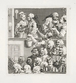 Hogarth, William, 1697-1764 :[The Laughing audience. Wm Hogarth. London. 1732]