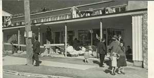 Co-operative stores at Seddon Street, Naenae, Lower Hutt