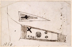 [Taylor, Richard], 1805-1873 :The Kings flag. 1860.