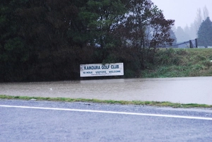 Photographs relating to floods in Kaikoura, Marlborough