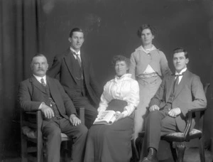 Probably J W Backhouse and family