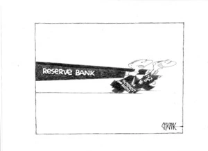 Reserve bank. "Hold it!" 30 October 2009