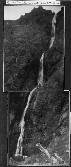 Photograph of the Mangaharakeke Falls
