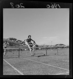 Women's hurdle race, Hataitai Park, Wellington