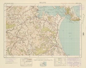 Waipu [electronic resource] / compiled from plane table sketch surveys & official records by the Lands & Survey Department.