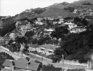 Houses at Oriental Bay, Wellington