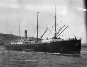 The steamship Delphic, Wellington