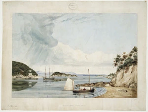 Heaphy, Charles 1820-1881 :Astrolabe Roads, Tasman's Gulf [1841]