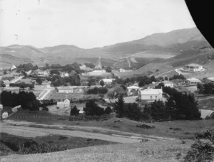 Part 3 of a 3 part panorama of Johnsonville, Wellington