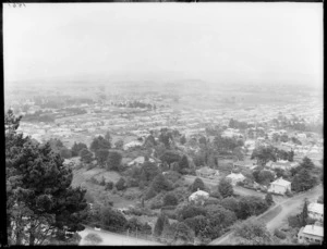 Part 1 of a 3 part panorama of Mount Eden, Auckland