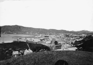 Te Aro, Wellington, from The Terrace