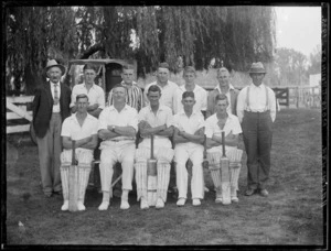 Cricket team, Houmoana, Hawke's Bay