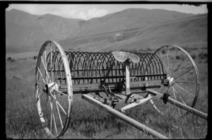 Hay-rake, Waiorau Sheep Station, Otago