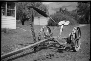 Grass mower, Waiorau Sheep Station, Otago