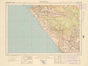 Waipoua [electronic resource] / compiled from plane table sketch surveys & official records by the Lands & Survey Department.