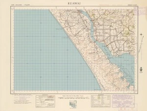 Ruawai [electronic resource] / compiled from plane table sketch surveys and official records by the Lands & Survey Department.