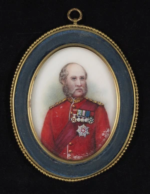 Tempsky, Gustavus Ferdinand von, 1828-1868 :[Portrait of] Lieut. General Sir Duncan Cameron. [ca 1864].