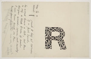 Robley, Horatio Gordon, 1840-1930 :[Letter to Miss Marvin, after April 1907. Letter] R