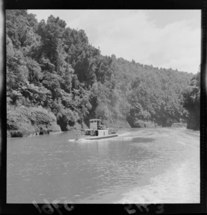 River boat on the Whanganui River