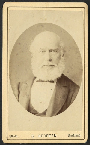 Redfern, George W (Auckland) fl 1878 :Portrait of Parnell Smith