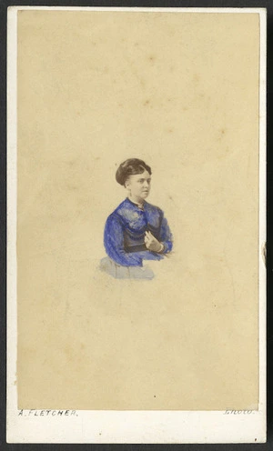 Fletcher, Alexander, fl 1865-1871 :Portrait of Lady Georgiana Hector