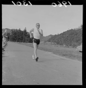 Norman Read walking around Trentham Military Camp, Wellington