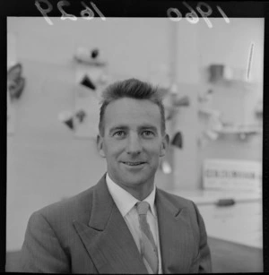 Portrait of Mr G C Bond, probably Wellington Region