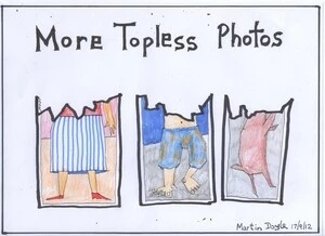 Doyle, Martin, 1956- :'More Topless Photos'. 18 September 2012