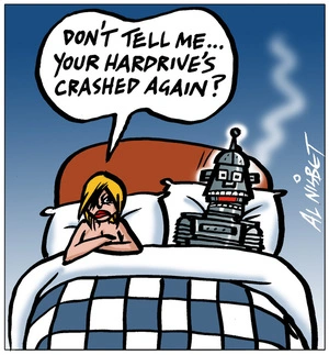 Nisbet, Alastair, 1958- :'Don't tell me...your hardrive's crashed again?'. 8 September 2012