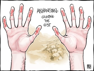 Smith, Hayden James, 1976- :Afghanistan - Counting the Cost. 21 August 2012