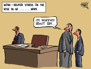 Hawkey, Allan Charles, 1941- :Stress at work. 25 September 2012