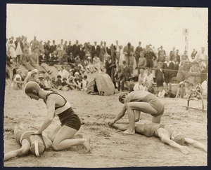 Wahler Cup lifesaving competition, Island Bay, Wellington