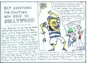 Doyle, Martin, 1956- :Key auditions for exciting new role in Hollywood. 5 October 2012
