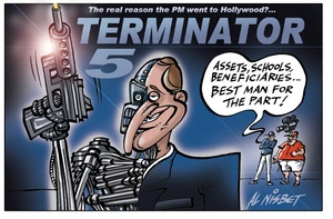 Nisbet, Alastair, 1958- :The real reason the PM went to Hollywood?... 7 October 2012