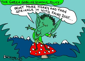 Bromhead, Peter, 1933-:The Green goblin's economic policy... 9 October 2012