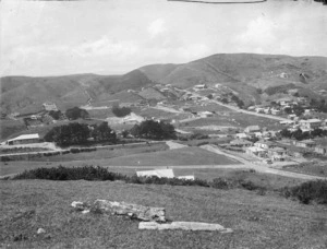 Part 1 of a 3 part panorama of Johnsonville, Wellington