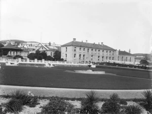 Part 2 of a 2 part panorama of Wellington Public Hospital, Newtown, Wellington