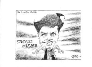 The Education Minister. STANDARDS and DELIVER. 15 December 2009