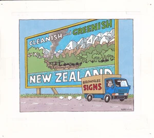 Cleanish and Greenish. New Zealand. November 2009