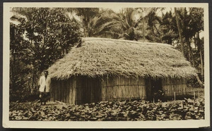 Creator unknown : Photograph of a house, Rarotonga, Cook Islands