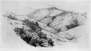 Richmond, James Crowe 1822-1898 :Ngatapa from the east. [1869]