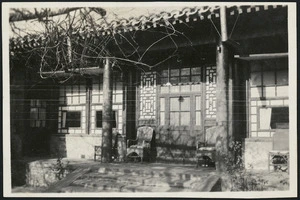 Exterior of house, China