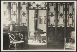 Interior of house, China