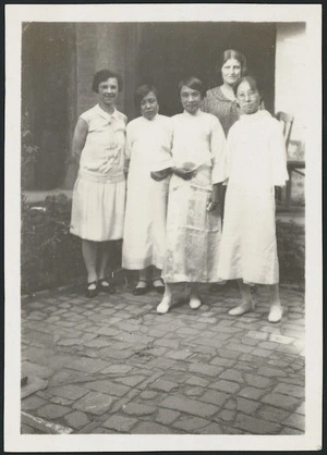 Agnes Moncrieff and colleagues in China